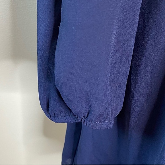 DR2 Dark Blue Inset Dress Pockets in Skirt - Picture 7 of 10